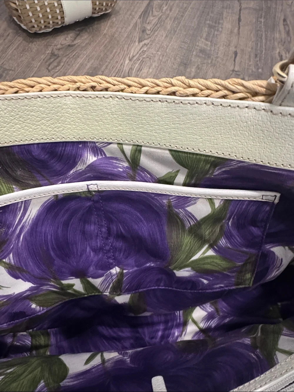 Kate spade Darlington Jackie straw bag